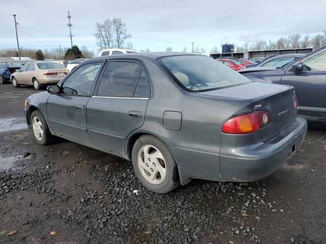 TOYOTA COROLLA CE 2001 charcoal  gas 1NXBR12E91Z448658 photo #4