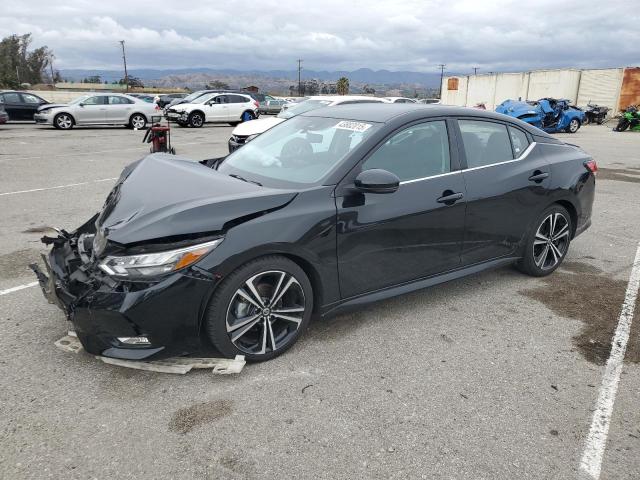 NISSAN SENTRA SR 2022 black  gas 3N1AB8DV0NY312399 photo #1