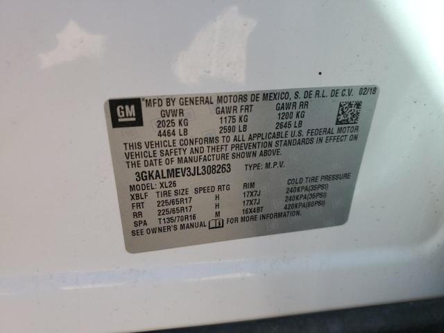2018 GMC TERRAIN SL - 3GKALMEV3JL308263