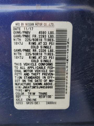 2018 NISSAN ROGUE S - JN8AT2MT8JW459968