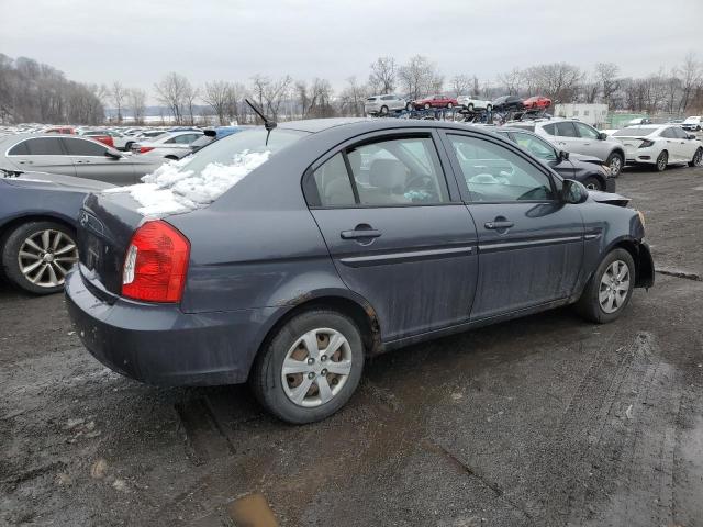 HYUNDAI ACCENT GLS 2008 blue  gas KMHCN46C78U187809 photo #4