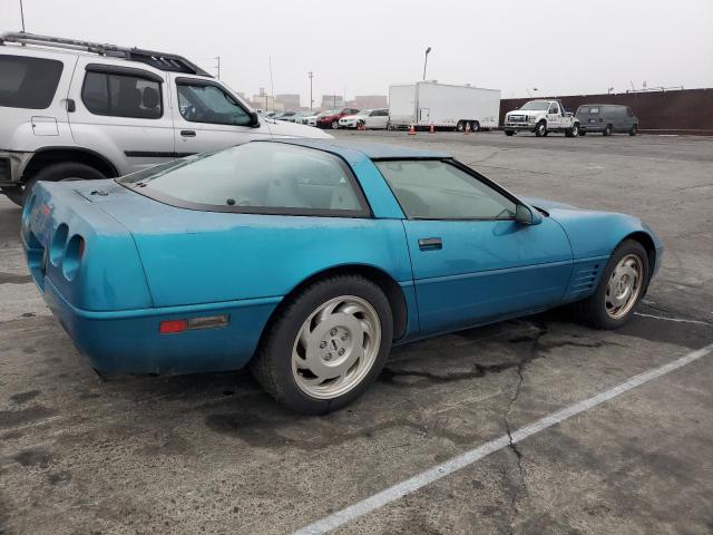 CHEVROLET CORVETTE 1994 teal  gas 1G1YY22P0R5107379 photo #4