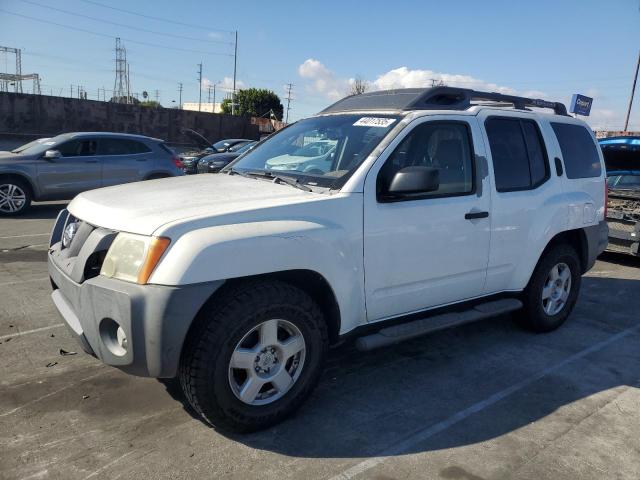 NISSAN XTERRA OFF 2007 white  gas 5N1AN08U57C508434 photo #1