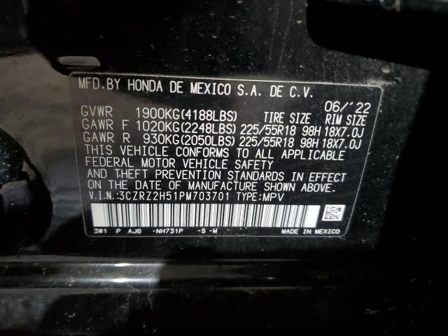 2023 HONDA HR-V SPORT - 3CZRZ2H51PM703701