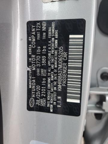 2021 HYUNDAI VENUE SE - KMHRB8A37MU065205