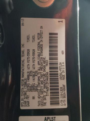 2015 TOYOTA TUNDRA CRE - 5TFHW5F13FX468366