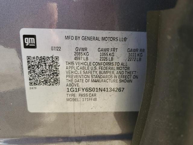 2022 CHEVROLET BOLT EUV L - 1G1FY6S01N4134267