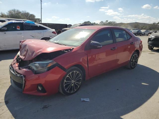 TOYOTA COROLLA L 2014 red sedan 4d gas 2T1BURHE1EC144638 photo #1