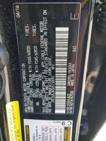 2016 TOYOTA 4RUNNER SR - JTEZU5JR3G5130093