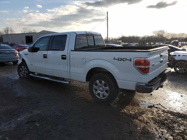 FORD F150 SUPER 2013 white  gas 1FTFW1ET2DFC31292 photo #3