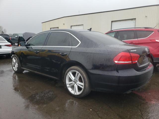 VOLKSWAGEN PASSAT SE 2014 black  Diesel 1VWBN7A39EC065069 photo #3