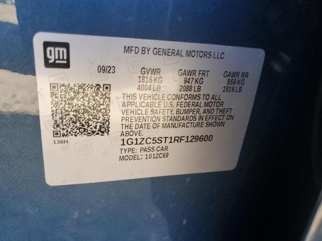 2024 CHEVROLET MALIBU LS - 1G1ZC5ST1RF129600