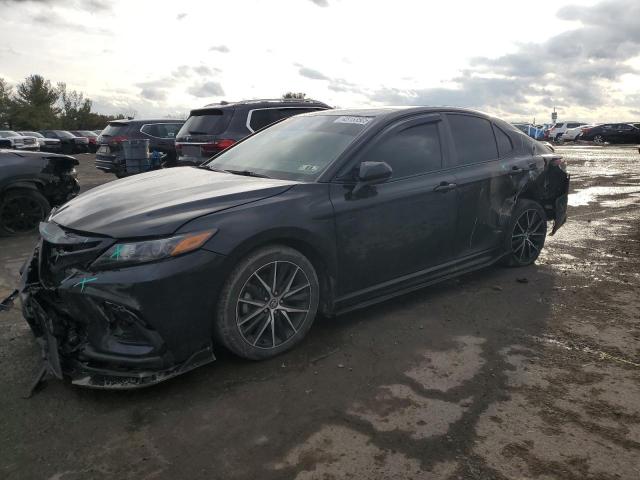 TOYOTA CAMRY SE 2021 black  gas 4T1G11AK3MU537067 photo #1