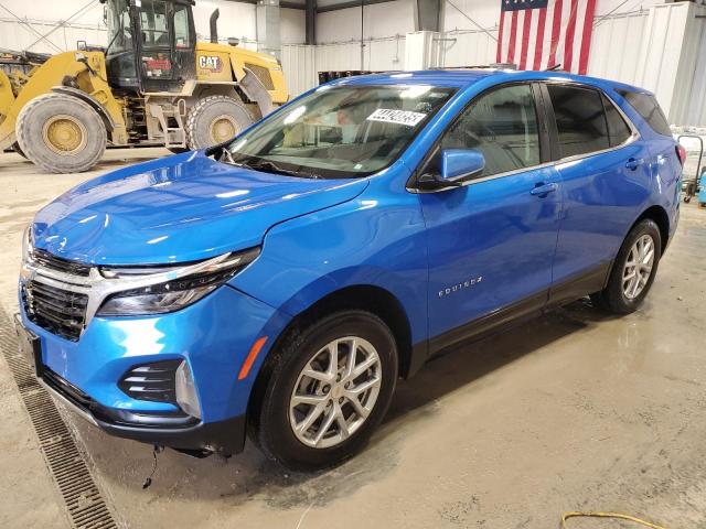 CHEVROLET EQUINOX LT 2024 blue  gas 3GNAXUEG0RL242419 photo #1