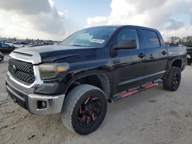 TOYOTA TUNDRA CRE 2021 black  gas 5TFEY5F12MX300048 photo #1