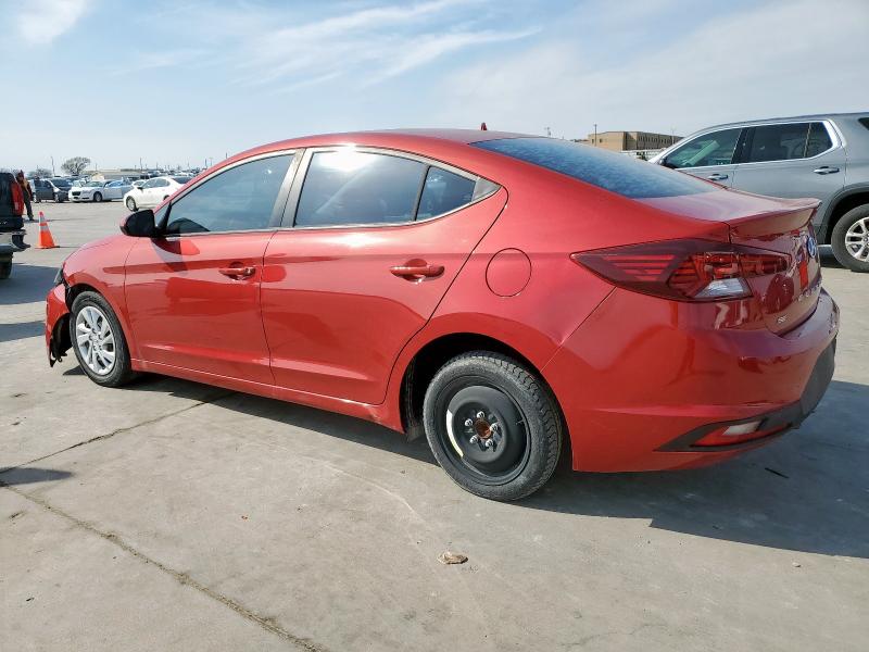 HYUNDAI ELANTRA SE 2020 red  gas 5NPD74LF0LH526611 photo #3