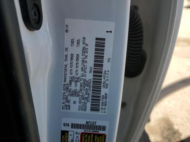 2019 TOYOTA TUNDRA CRE - 5TFDY5F11KX853816