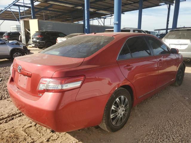 TOYOTA CAMRY BASE 2011 red  gas 4T1BF3EK2BU127424 photo #4