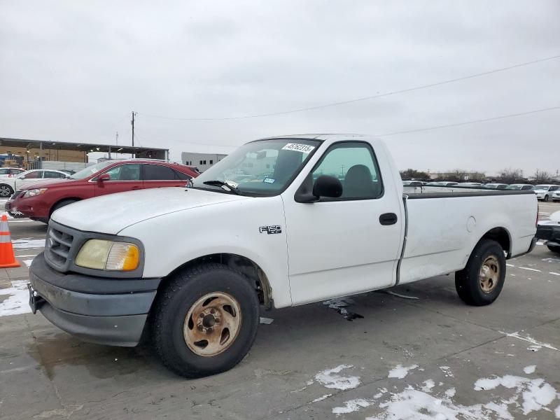 FORD F150 2003 white  gas 1FTRF172X3NB32788 photo #1