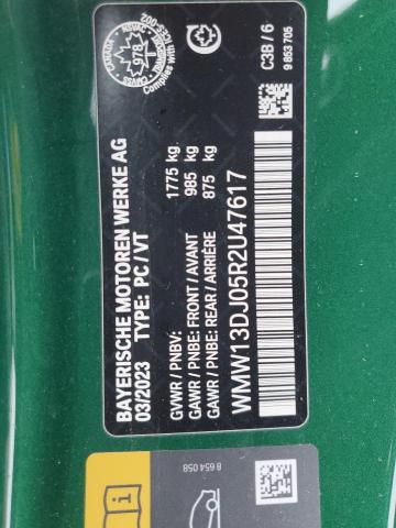 2024 MINI COOPER SE WMW13DJ05R2U47617