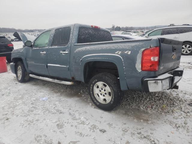 CHEVROLET SILVERADO 2008 blue crew pic gas 2GCEK13M581114113 photo #3