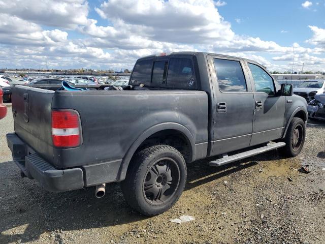 FORD F150 SUPER 2005 black  gas 1FTPW14555KD57436 photo #4