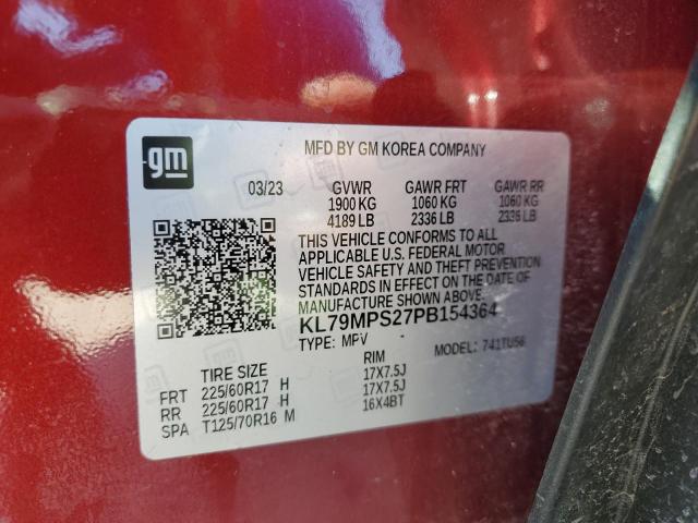 2023 CHEVROLET TRAILBLAZE - KL79MPS27PB154364