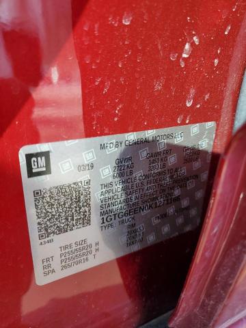 2019 GMC CANYON DEN 1GTG6EEN0K1271166