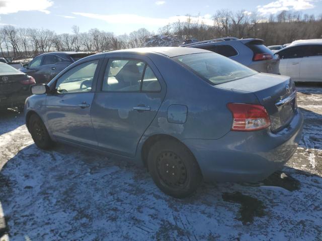 TOYOTA YARIS 2011 blue  gas JTDBT4K34B1403393 photo #3