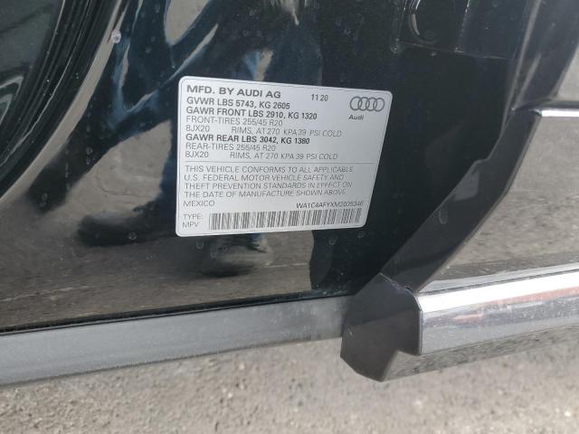 2021 AUDI SQ5 PRESTI WA1C4AFYXM2035346