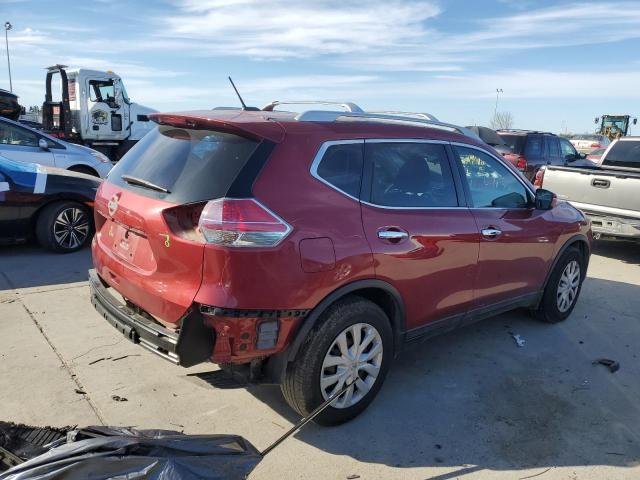 NISSAN ROGUE S 2016 red  gas 5N1AT2MN8GC834356 photo #4