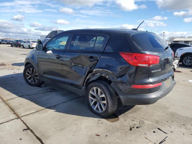 KIA SPORTAGE L 2016 black  gas KNDPB3AC1G7819877 photo #3