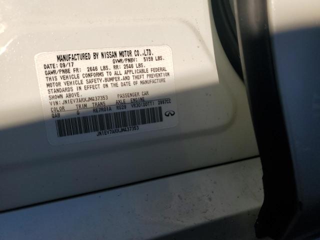 2018 INFINITI Q50 LUXE - JN1EV7ARXJM437353