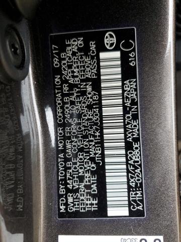 2018 TOYOTA CAMRY L - JTNB11HK7J3041187