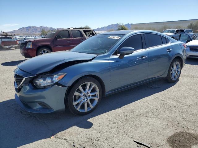 MAZDA 6 TOURING 2016 blue sedan 4d gas JM1GJ1V52G1459671 photo #1