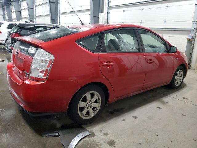 TOYOTA PRIUS 2007 red hatchbac hybrid engine JTDKB20U177565487 photo #4