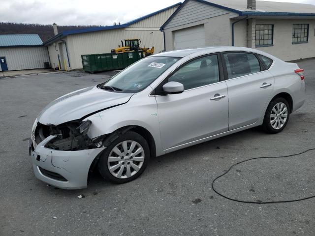 NISSAN SENTRA S 2015 silver  gas 3N1AB7AP0FL646298 photo #1