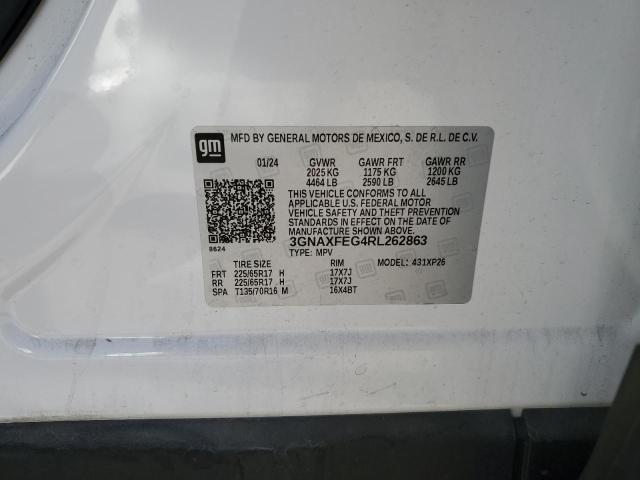 2024 CHEVROLET EQUINOX LS - 3GNAXFEG4RL262863