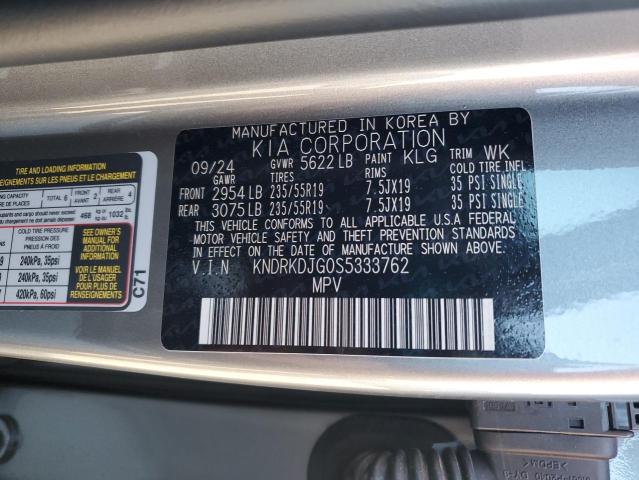 2025 KIA SORENTO SX - KNDRKDJG0S5333762