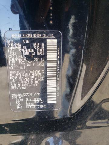 2015 NISSAN QUEST S - JN8AE2KP2F9125747