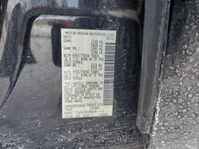 2016 NISSAN FRONTIER S - 1N6AD0EV8GN709119