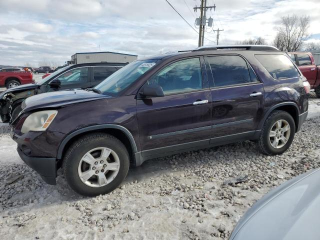 GMC ACADIA SLE 2009 purple  gas 1GKER13D69J117898 photo #1