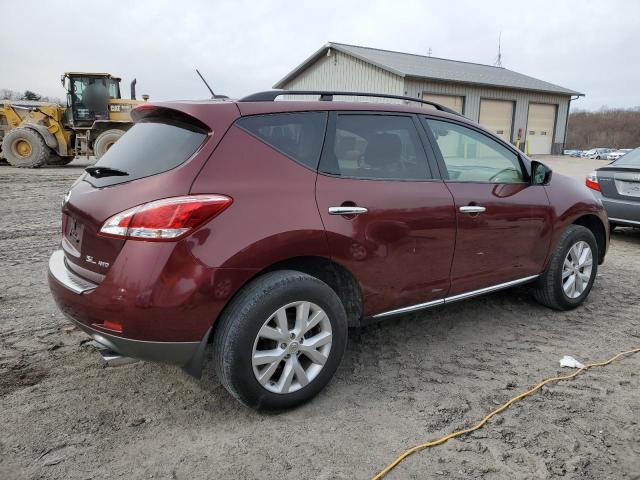 NISSAN MURANO S 2011 burgundy 4dr spor gas JN8AZ1MW1BW169334 photo #4