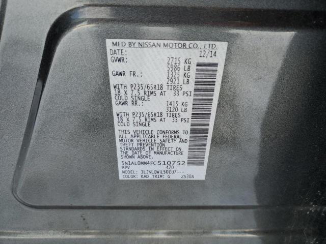 2015 INFINITI QX60 - 5N1AL0MM4FC510752