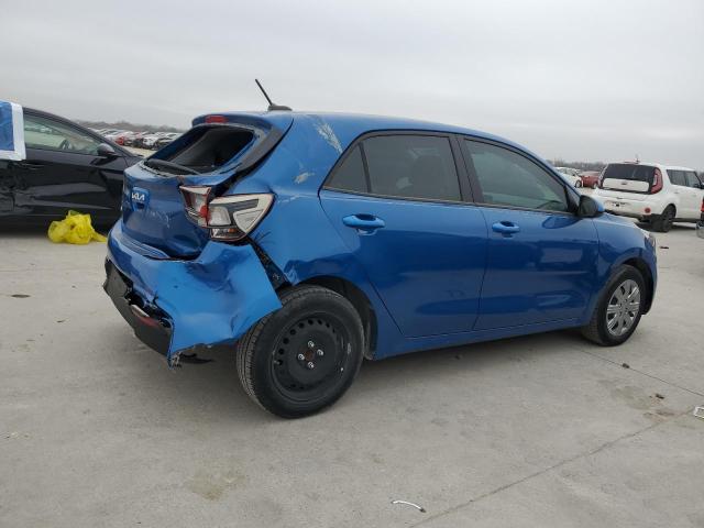 KIA RIO S 2022 blue  gas 3KPA25AD7NE475205 photo #4