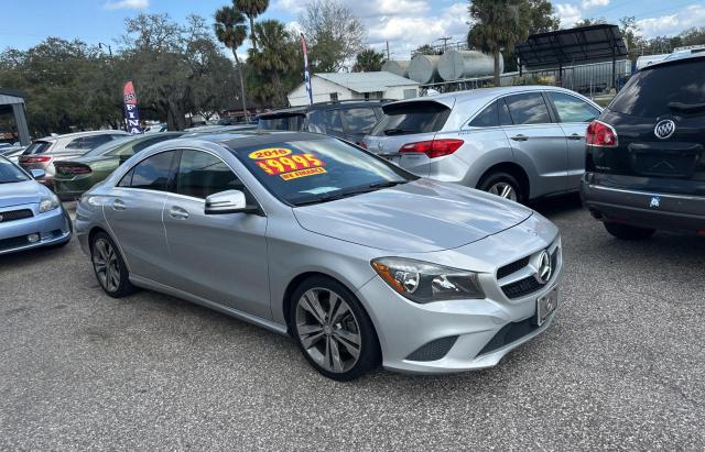 MERCEDES-BENZ CLA 250 2016 silver sedan 4d gas WDDSJ4EB8GN374382 photo #1