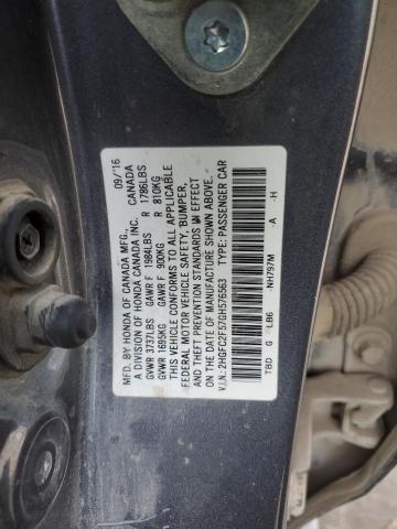2016 HONDA CIVIC LX - 2HGFC2F57GH576563