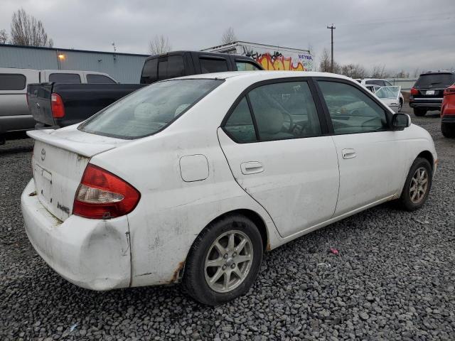 TOYOTA PRIUS 2001 white  hybrid engine JT2BK12U810020824 photo #4