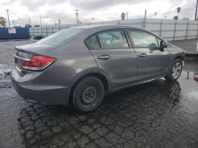 HONDA CIVIC LX 2013 gray  gas 19XFB2F59DE292795 photo #4