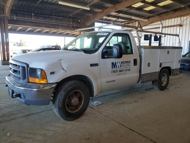 FORD F250 SUPER 2000 white  gas 3FTNF20L6YMA57628 photo #1